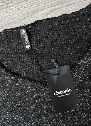 Кофта лонгслів люрекс chicoree 2