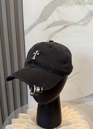 Кепка chrome hearts кепка хром хартс бейсболка хром хардс
