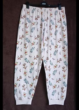 Штаны женские розовые, винни и друзья, m, eur 40-42