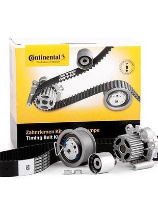 Ремень грм, комплект с водяным насосом continental (ct1028wp4)