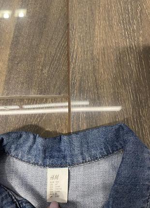 Джинсовий піджак h&m 3