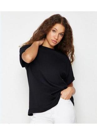 Плотная котоновая футболка h&amp;m,размер м, без нюансов