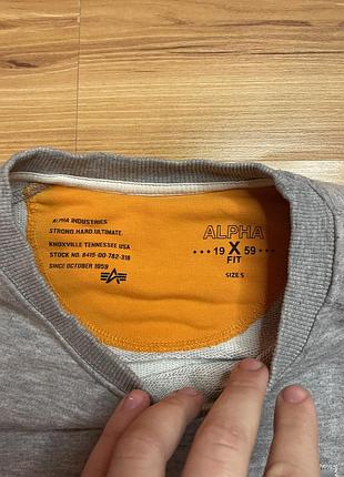Світшот alpha industries 5