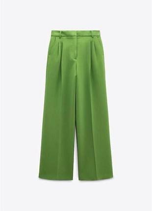 Штаны брюки женские zara стильная базовая модель