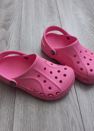 Кроксы сабо crocs для девочки 5