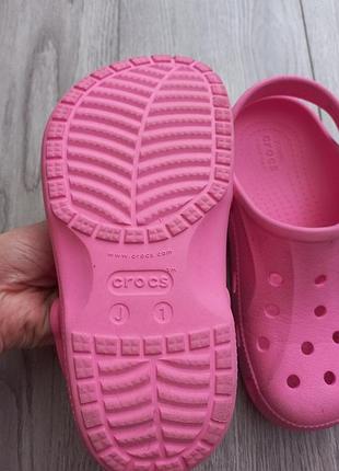 Кроксы сабо crocs для девочки 9