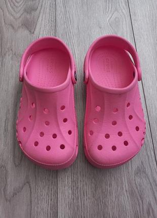 Кроксы сабо crocs для девочки 2