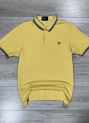 Стильная футболка поло фред пери fred perry twin tipped, l, оригинал