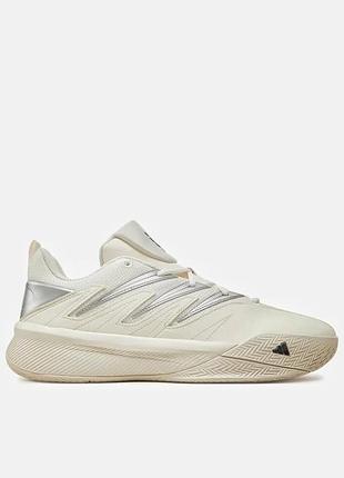 Білі баскетбольні кросівки adidas dame certified 3 white silver metallic  40,5-41-42 розмір