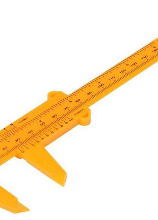 Штангенциркуль пластиковый : l = 150 мм, точнисть- 0,05 мм(про-во vorel)