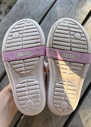 Crocs для дівчинки c10 3