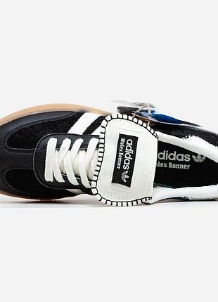 Кеди adidas wales bonner, samba 37-41, чорні, вишневі