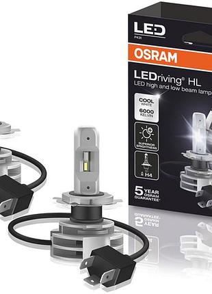 Автолампи osram led h4 led riving hl h4