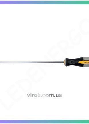Отвертка крестовая vorel philips ph1 250 мм cr-v инструмент для ремонта и монтажа