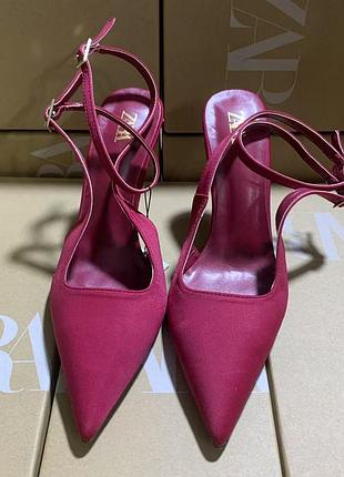 Туфлі човники zara туфлі zara