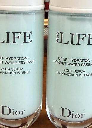 Кремом-сорбетом dior hydra life 4