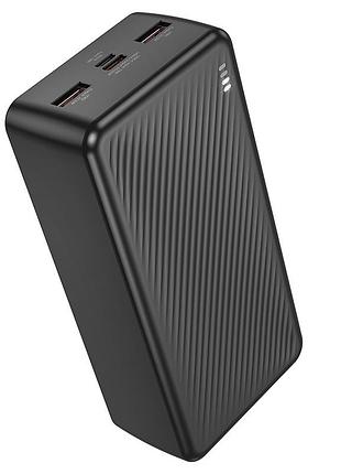 Универсальная мобильная батарея power bank borofone bj56b graceful 22.5w+pd20w 30000 mah черный