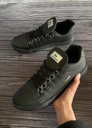 Кеды кроссовки lacoste   с нюансом
