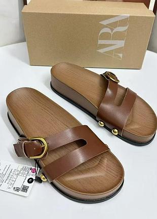 Шлепанцы zara