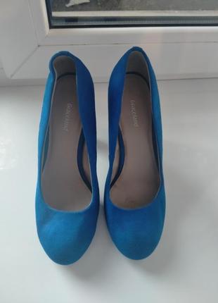 Жіночі сині туфлі від graceland2 фото