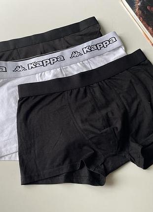 🦋комплект боксерів труси чоловічі kappa x primark (3 шт)
