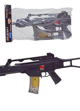 Детский пневматический автомат heckler & koch g36c на пульках 72 см m41