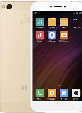 Смартфон xiaomi redmi 4x 3/32gb gold 2sim lte 5" 1280x720 13 мп 4100 mah bluetooth 4.1 full hd 1.4 ггц smart