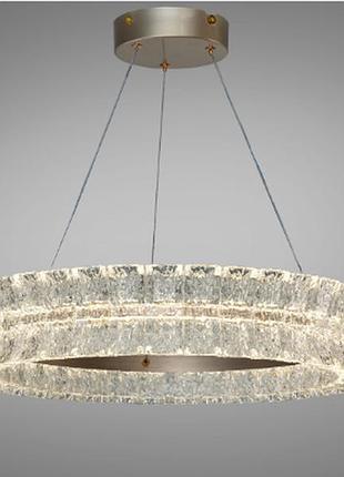 Современная акриловая led люстра diasha 26w с дистанционным управлением 50 см дизайнерская led люстра для современного интерьера