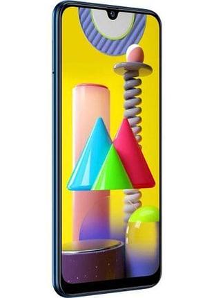 Смартфон samsung galaxy m31 6/128gb blue (sm-m315f) 2 sim 6.4" 64 мп 4к nfc 6000 мач потужний 4