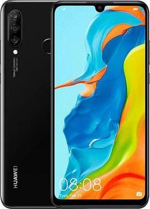 Смартфон huawei p30 lite 4/128gb black 2sim lte 6.15" 2312x1080 24 мп + 8 мп + 2 мп bluetooth 4.2 3340 mah