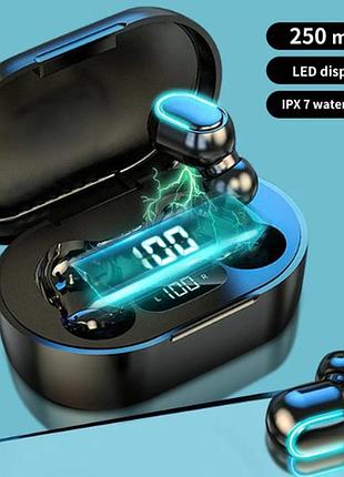 Бездротові блютуз-навушники a6s bluetooth навушники 5.1 tws шумозаглушення