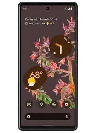 Смартфон google pixel 6 8/128gb stormy black e-sim 5g nfc 6.4" gorilla victus 4k 4614 mah gg 2