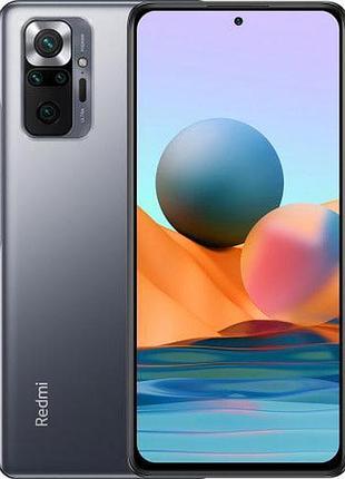 Смартфон xiaomi redmi note 10 pro 6/64gb onyx gray 2sim lte 6.67" 2400x1080 120 гц 5020 mah 4к uhd smart