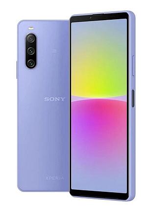 Sony xperia 10 v 6/128gb lavender — смартфон с oled-дисплеем и мощной автономностью