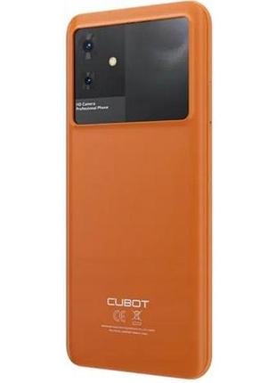 Смартфон cubot note 21 6/128gb orange 2sim 6.56" 8 ядер 50mp android 13 3