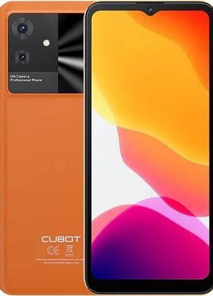 Смартфон cubot note 21 6/128gb orange 2sim 6.56" 8 ядер 50mp android 13 5