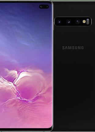 Смартфон samsung galaxy s10 plus 8/512gb black sm-g975 6.4" 8 ядер 4100мач gg