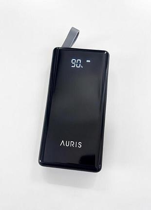 Повербанк powerbank auris 55000mah black для роутерів, телефонів потужний