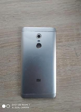 Задняя крышка xiaomi note 4x grey потужний