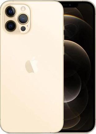Смартфон apple iphone 12 pro 256gb gold 6.1 oled a14 bionic 4k nfc face id lidar 2815 mah
