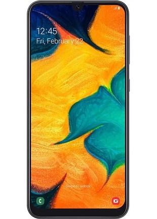 Смартфон samsung galaxy a30 3/32gb black, super amoled, exynos 7904, 16+5 мп, 4000 мач потужний