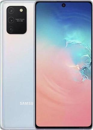 Смартфон samsung galaxy s10 lite (g770f) 6/128 white 6.7” fhd+ super amoled 48+12+5мп 45вт 4500mah gg
