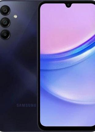 Смартфон samsung galaxy a15 4/128gb black 2 sim 6.5" 90 гц nfc gps 5000 mah smart
