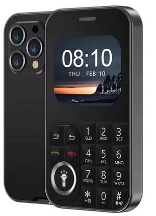 Мобильный телефон servo v9 кнопочный мини телефон 2 sim 2.01" 1200 мач type-c smart