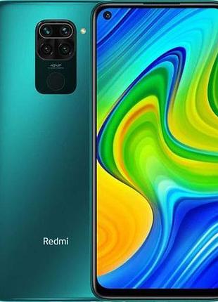Смартфон xiaomi redmi note 9 4/64gb forest green 6.53" 2340x1080 ips 60 гц 2 sim lte 5020 mah smart