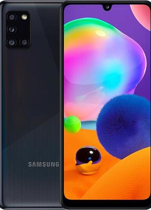 Смартфон samsung galaxy a31 (a315f) 4/128gb black 2 sim lte 6.4" 2400x1080 60 гц 5000 mah bluetooth 5.0 nfc