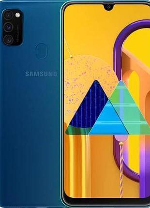 Смартфон samsung galaxy m30s 4/64gb blue (sm-m307f) 6.4" 48 мп nfc 6000 мач потужний
