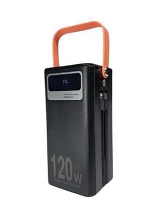 Повербанк kodakson pd super fast charge 120w 60000 mah black довговічний