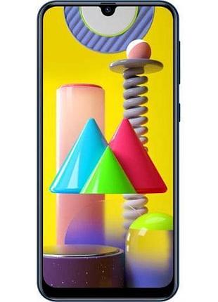 Смартфон samsung galaxy m31 6/128gb blue (sm-m315f) 2 sim 6.4" 64 мп 4к nfc 6000 мач premium 2