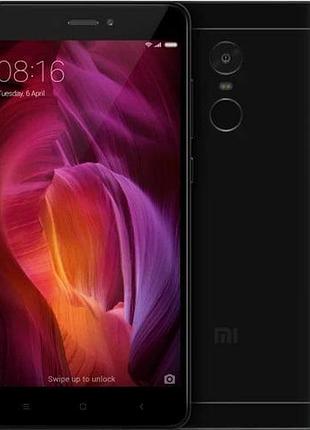 Смартфон xiaomi redmi note 4 3/32gb black 2sim 5.5" ips 1920x1080 13мп/5мп full hd bluetooth 4.0 4000 mah smart